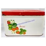 Vintage Tin Bread Box