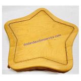 Star Longaberger Basket w/Cloth and Plastic Liner