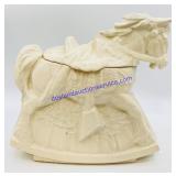 Ceramic Horse Cookie Jar (chipped)