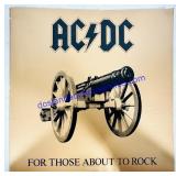 1981 AC/DC For Those About To Rock Vinyl