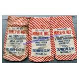 The Mainer-Ol Co. Inc Warsaw, ILL. Feed Sacks