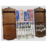 Collectable Spoons and Wooden Displays