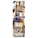 5' & 2' Wooden Ladders
