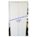 Metal 5 Shelf Storage Cabinet 78x36x18'