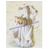 Vintage Porcelain Lighted Figurine