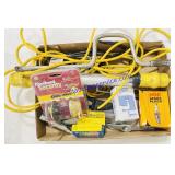 Spark Plugs, Deadbolt, Extension Cord, Etc