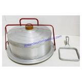 Stainless Steel Cake Carrier and Egg Ring