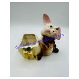 Rabbit Ceramic Planter