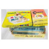 Vintage Children's Puzzles and Games