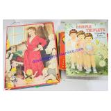 Lot of Vintage Children's Puzzles, Books & Games