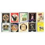 10 CED Videodiscs