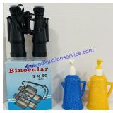 Binoculars & Soap Dispensers
