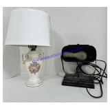 Vintage Table Lamp & Light