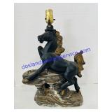 Ceramic Horse Table Lamp