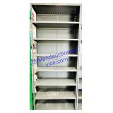 8 Shelf Metal Storage Unit 86x36x12'