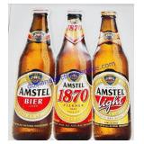 Amstel Beer Metal Sign 23 x 19'