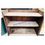 Wooden 3 Shelf Bookshelf 42x15x34'