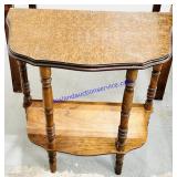 Wooden End Table 11x22x24'