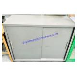 Metal Sliding Door Storage Cabinet 12x34x29'