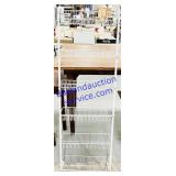 56' Tall Metal Hanging Storage Basket