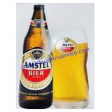 Amstel Beer Metal Sign 23 x 14'