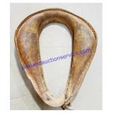 Antique Leather Horse Collar 26 x 19'