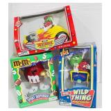 3 M&M Candy Dispensers