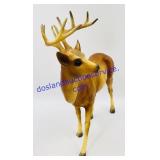 Plastic Buck Deer Figurine