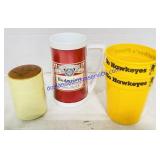 Budweiser Mug, Hawkeye Cups & Trinket Container