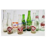 9 Collectable Pop Bottles