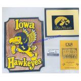Iowa Hawkeye Memorabilia and 1982 Souvenir
