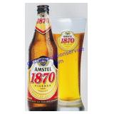 Amstel Beer Metal Sign 23 x 14'