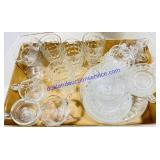 Lot of Mixed Glasses and Plates