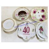 Decorative Glass Plates and Serving Dishes