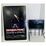Vintage Big A Auto Parts Light Up Clock