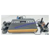 Atari Game System and 2 Sets Joystick Controllers