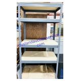 Metal & Pressboard 5 Shelf Unit 72x36x16'