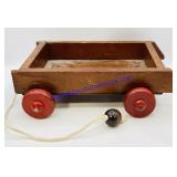 Wooden Toy Wagon