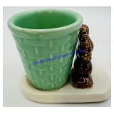 Vintage Squirrel Planter