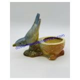 Ceramic Song Bird Planter ( Damaged Nose )