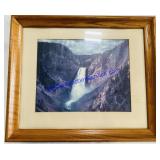 Wooden Framed Waterfall 25ï¿½x21ï¿½