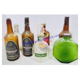 7 Decorative Liquor Bottles