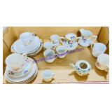 Miniature China Tea Set