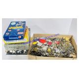 Vintage Puzzles and Games & Lot of Mixed Keys