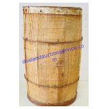Wooden and Metal Nail Keg 18 x 10'