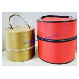 (2) Vintage Hat Boxes