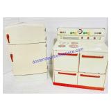 Vintage Tin Kitchen Play Set