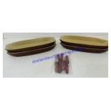 Vintage Corn On The Cob Serving Trays