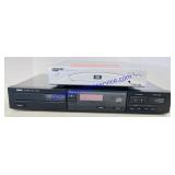 Eico Tube Tester, Apex DVD Player and RCA Disc