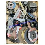 Level Square, Grinding Wheels, Saw Blade, Etc